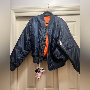 NWT bomber jacket